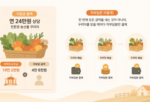 임신부·산모 친환경 농산물 지원, 실제로 내게 돌아오는 혜택은?
