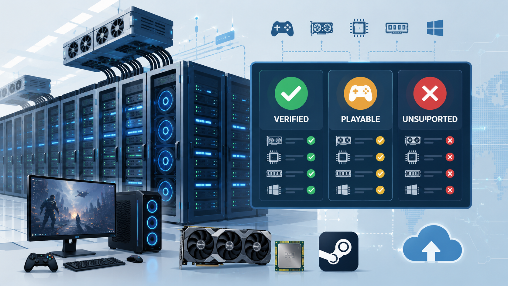 Steam Machine 검증 시스템, Steam Deck 한계를 넘는 게임 지원은 어떻게 변할까?