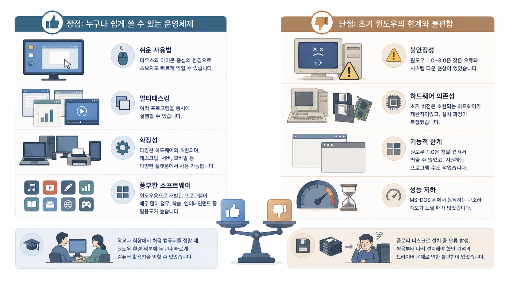 장점과 단점은 무엇일까?