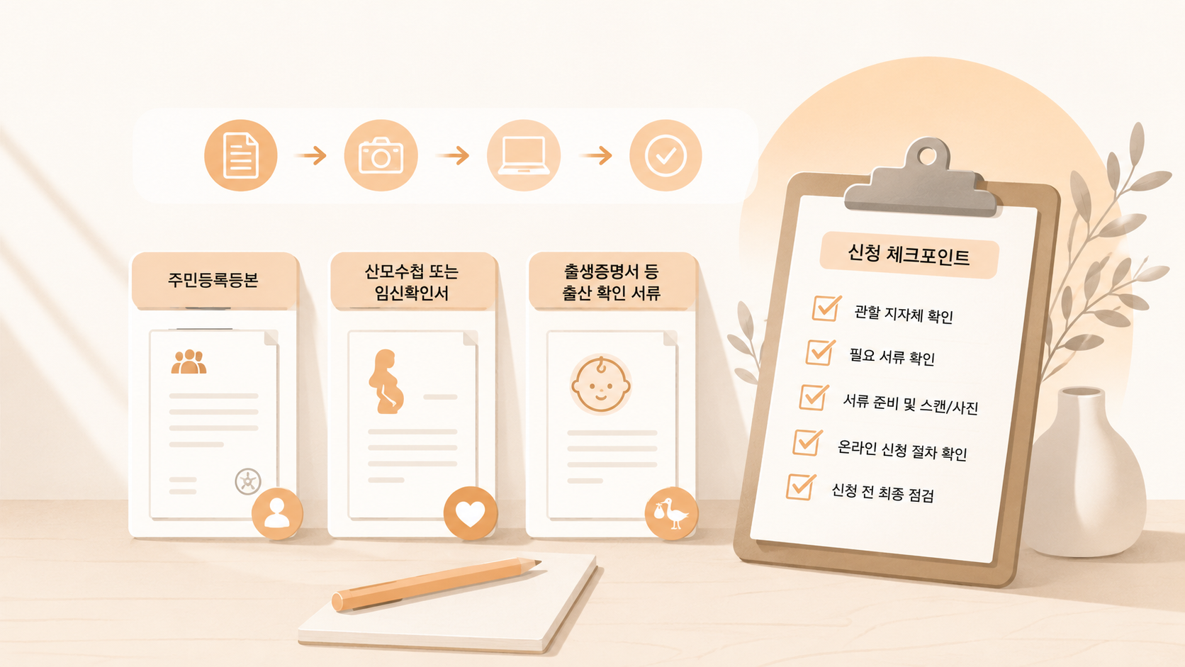 신청 시 꼭 챙겨야 할 서류와 체크포인트